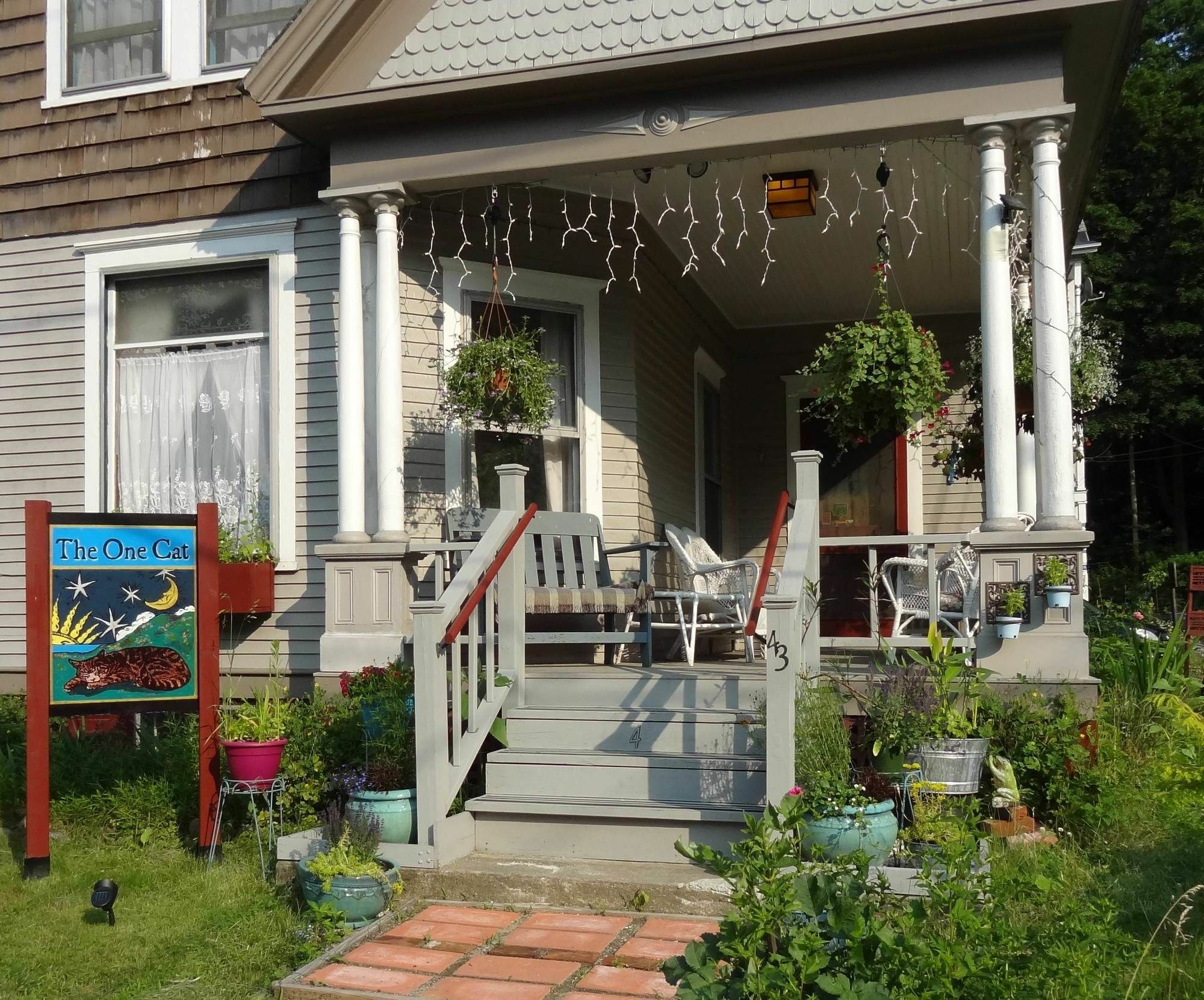 The One Cat Bed & Breakfast Brattleboro Exterior foto